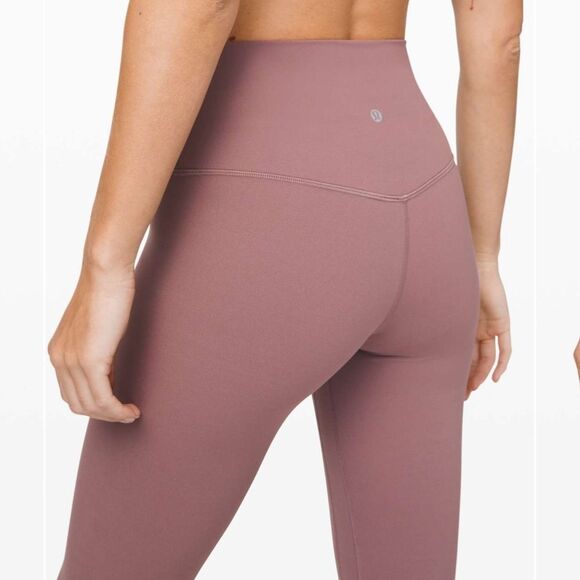 Lululemon Athletica Align Pant 28" Misty Mocha Mauve size 12 - Picture 2 of 9